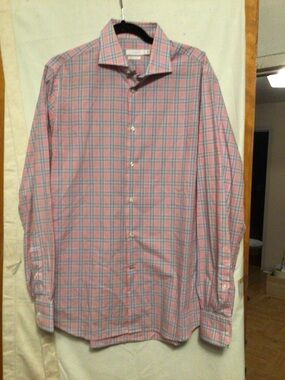 J.Lindeberg regular fit for office,bus is meeting casual shirt SZ 41/16”
